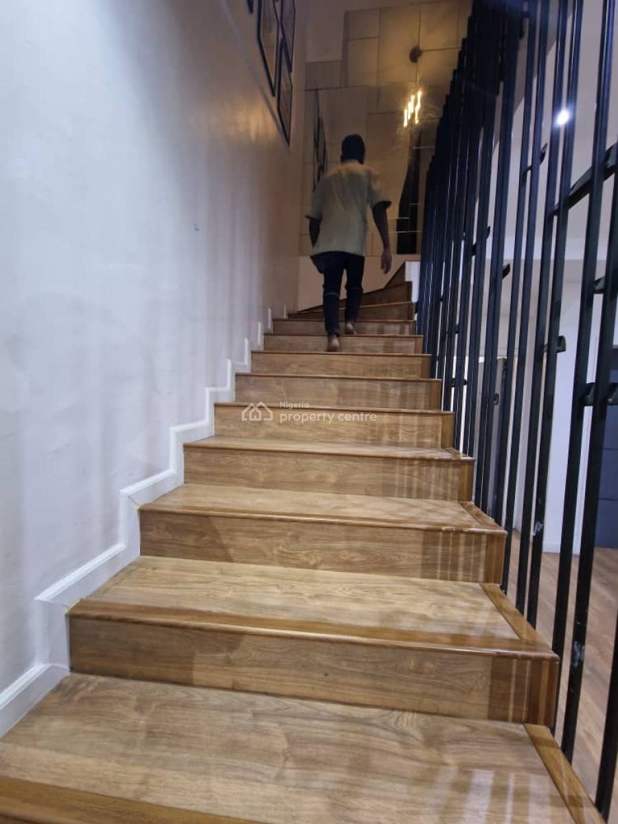 Furnished 4bedroom Semi Detached Duplex with Bq Comes with Generator, Canal West Estate, Osapa, Lekki, Lagos, Semi-detached Duplex for Rent