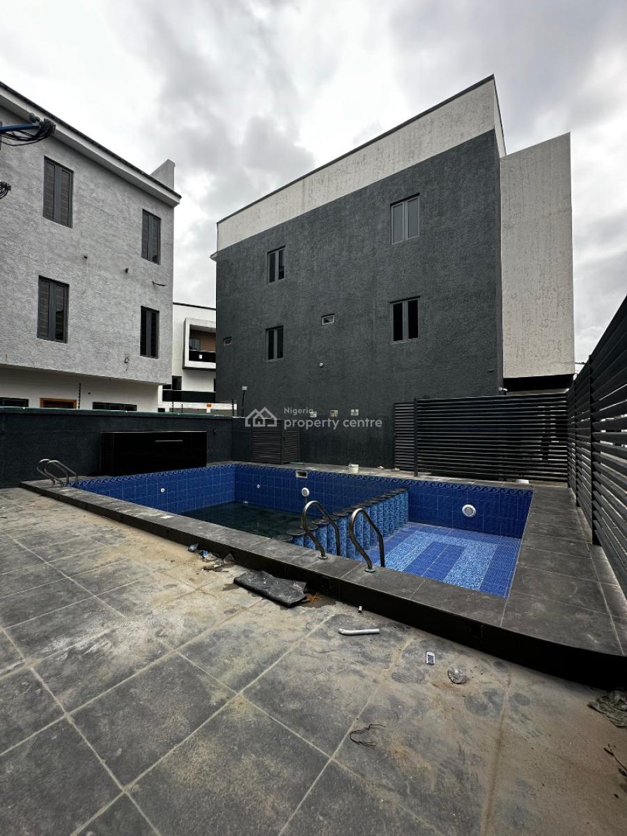 Brand New 4 Bedrooms Terraced Duplex, Ikate, Lekki, Lagos, Terraced Duplex for Rent
