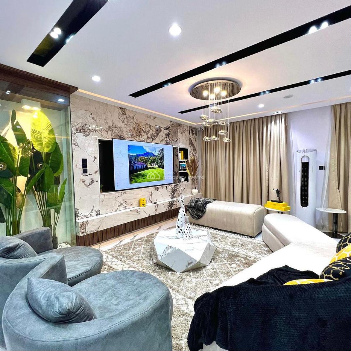 Luxury 3 Bedroom Flat at Pinnock Beach Estate, Pinnock Beach Estate, Osapa, Lekki, Lagos, Flat / Apartment for Sale