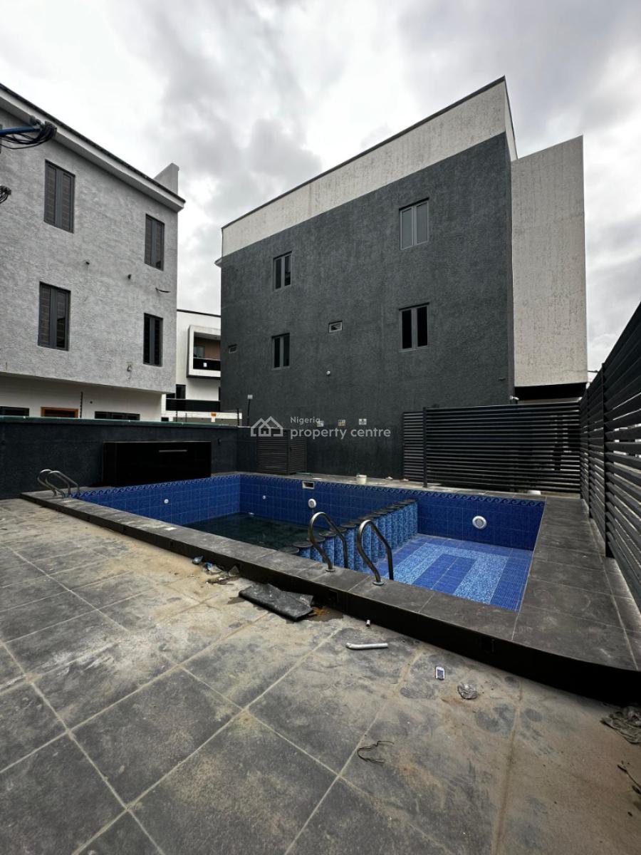 Ikate Luxury 4 Bedrooms Terrace, Ikate, Lekki, Lagos, Terraced Duplex for Rent
