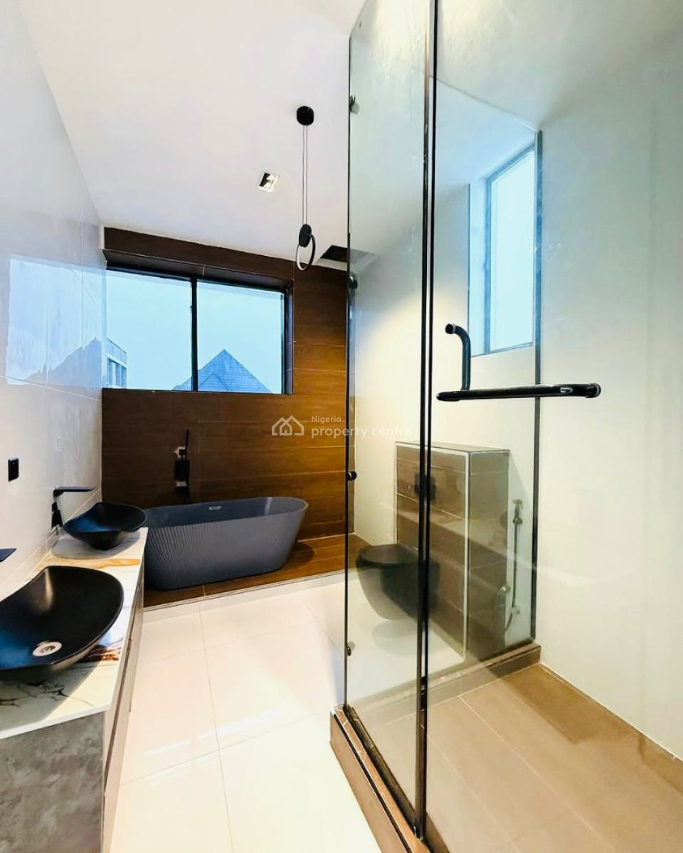 Luxury Contemporary 5 Bedroom Fully Detached Duplex with Pool, Chevron, Lekki, Lagos, Detached Duplex for Sale