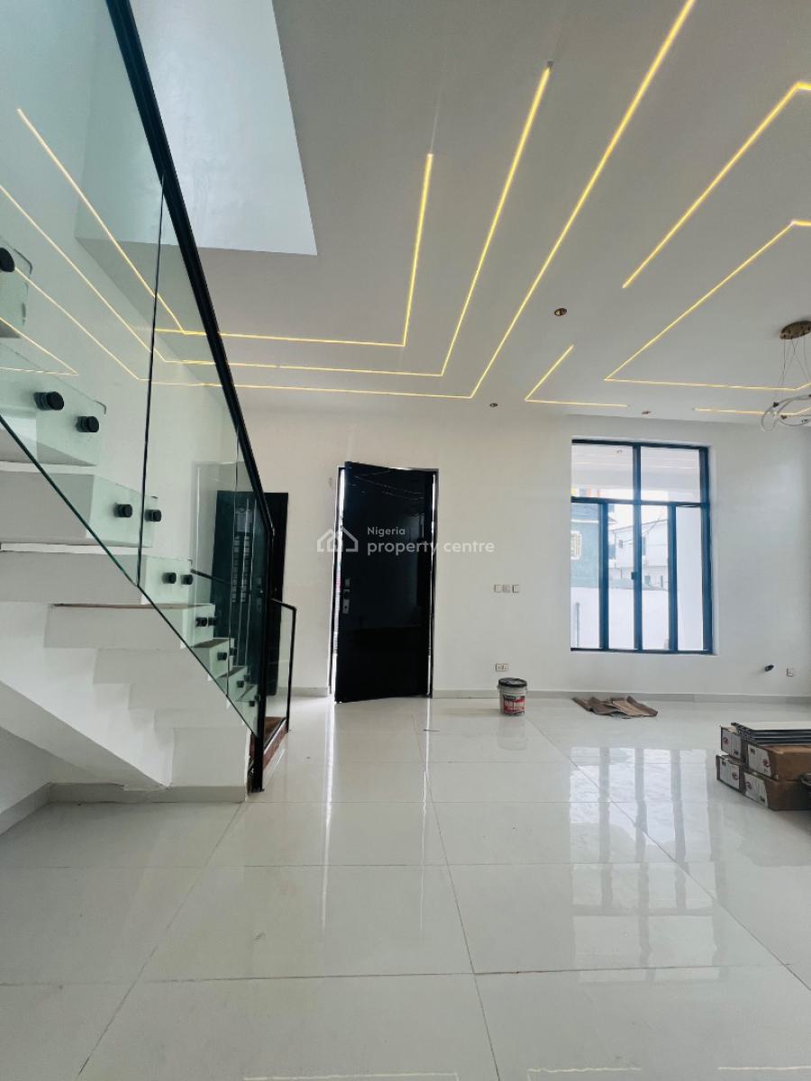 Contemporary 4 Bedroom Detached Duplex with Swimming Pool Coner Piece, Lekki Palm City, Ajah, Lagos, Detached Duplex for Sale