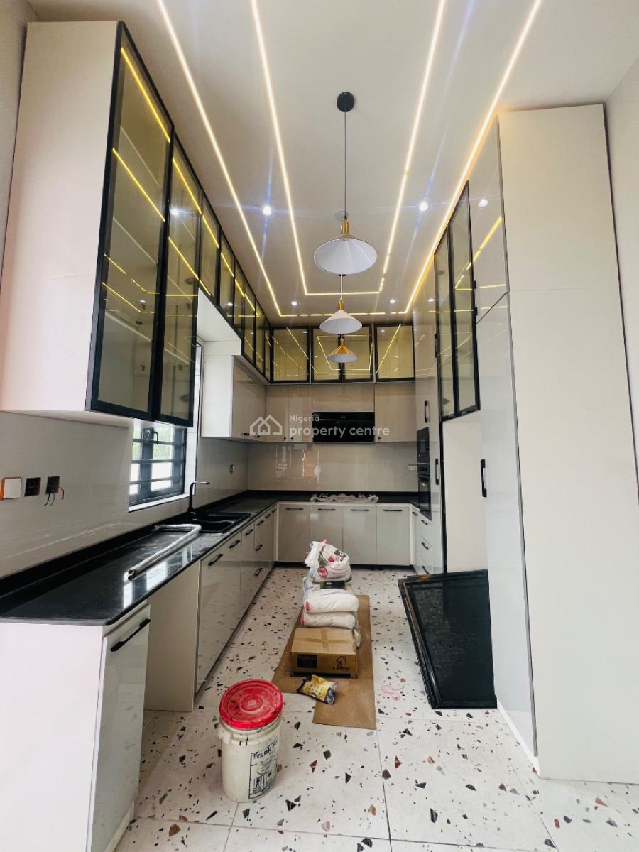 Contemporary 4 Bedroom Detached Duplex with Swimming Pool Coner Piece, Lekki Palm City, Ajah, Lagos, Detached Duplex for Sale