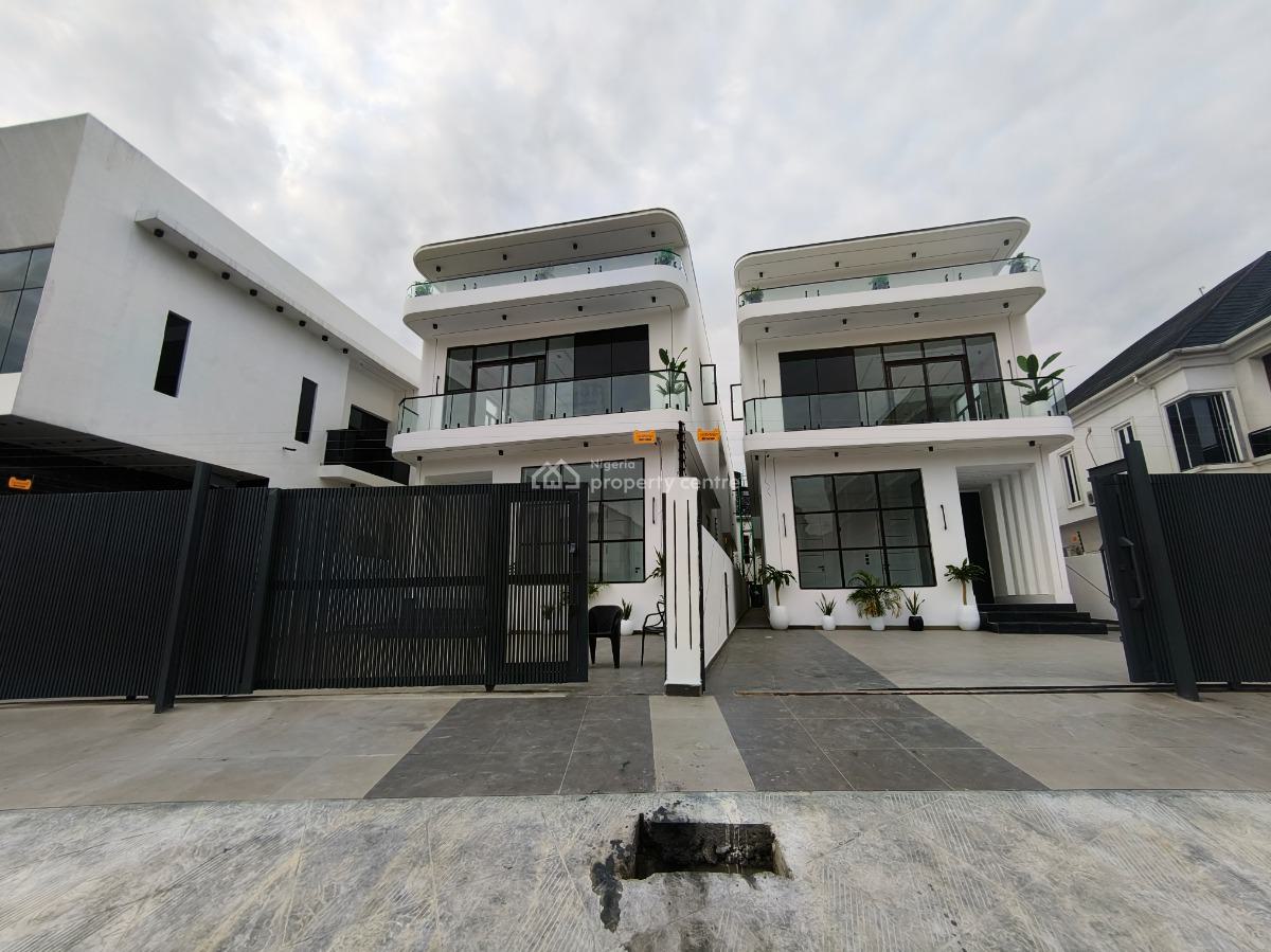 Luxury Beautifully Built 5 Bedroom Detached Duplex, Chevron Toll-gate, Lekki, Lagos, Detached Duplex for Sale