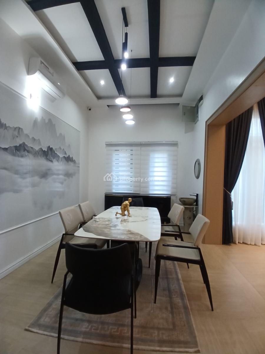Fully Furnished 5 Bedroom Duplex with 1 Room Bq, Diplomatic Zone, Asokoro District, Abuja, Detached Duplex for Sale