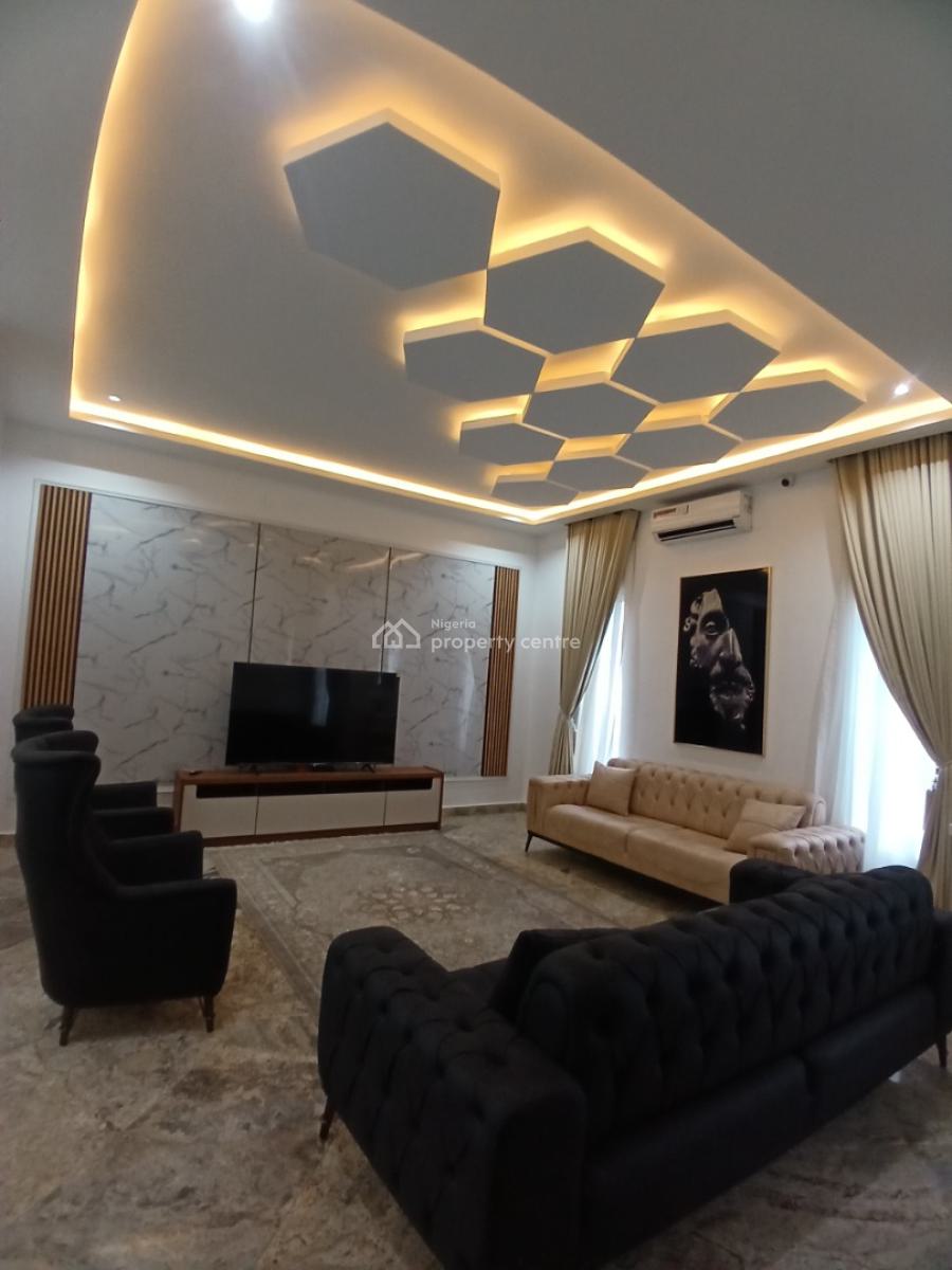 Fully Furnished 5 Bedroom Duplex with 1 Room Bq, Diplomatic Zone, Asokoro District, Abuja, Detached Duplex for Sale