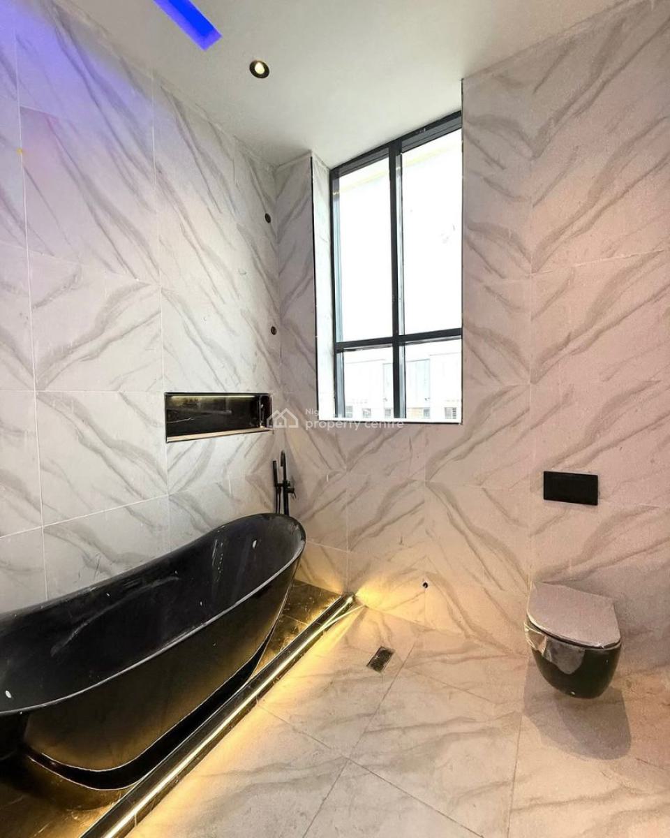 Luxury Contemporary 5 Bedroom Fully Detached Duplex with Pool, Chevron, Lekki, Lagos, Detached Duplex for Sale