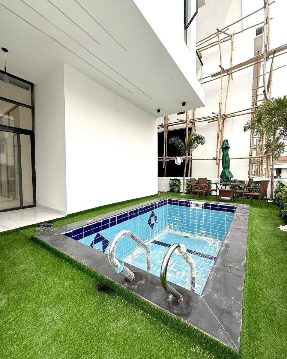 Luxury Contemporary 5 Bedroom Fully Detached Duplex with Pool, Chevron, Lekki, Lagos, Detached Duplex for Sale
