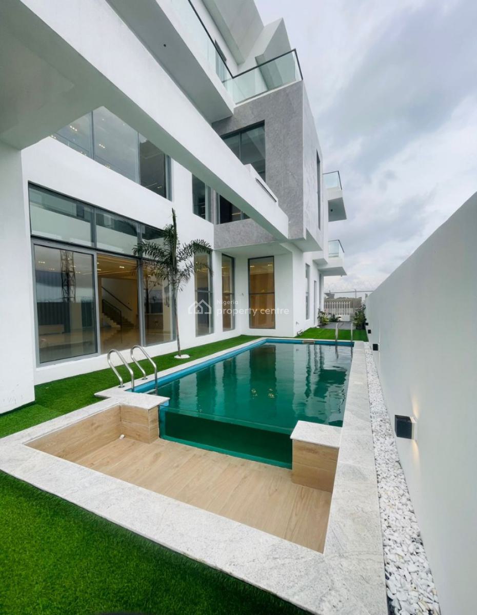 Marvelously Built Luxury 5 Bedrooms Detached Smart Home with Cinema,, Osapa, Lekki, Lagos, Detached Duplex for Sale