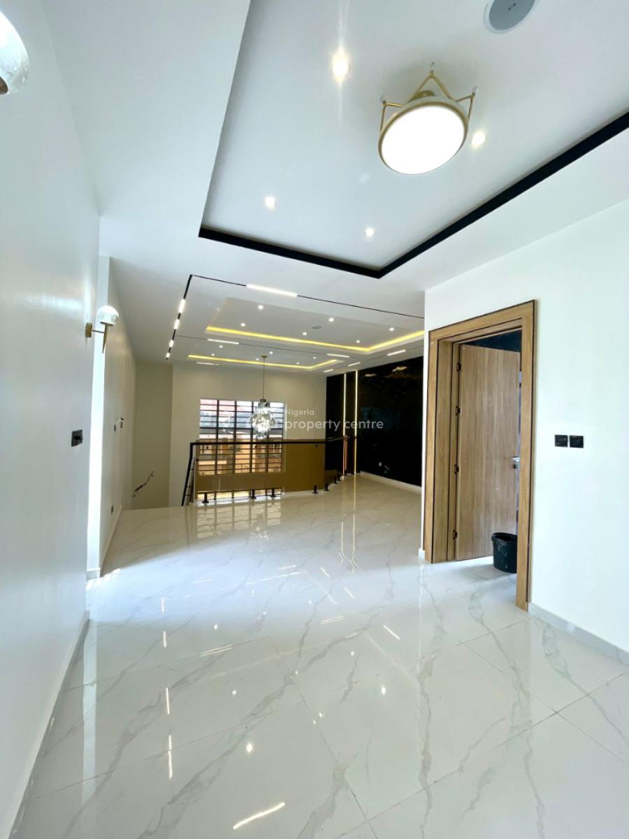 Carved Luxury 5 Bedroom Detached Home with Bq, Chevron, Lekki, Lagos, Detached Duplex for Sale