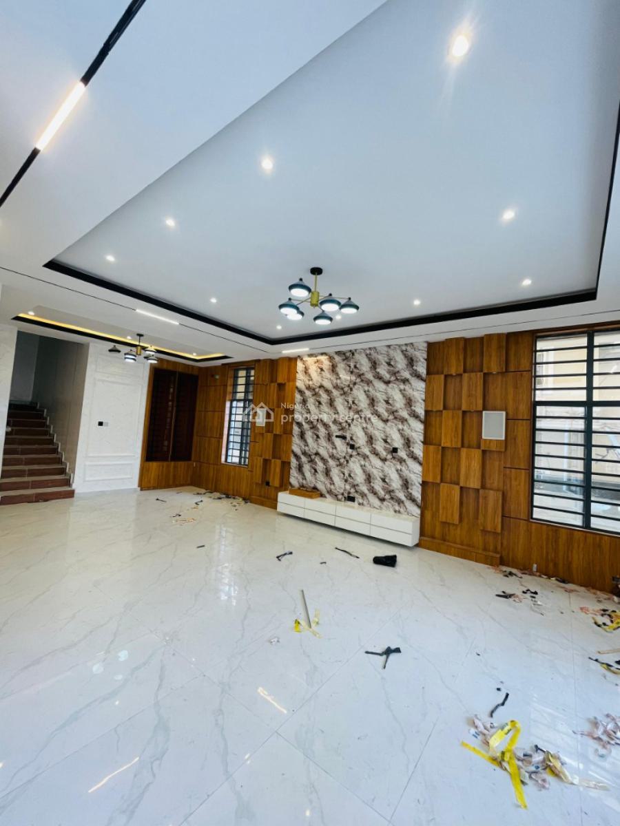 Carved Luxury 5 Bedroom Detached Home with Bq, Chevron, Lekki, Lagos, Detached Duplex for Sale