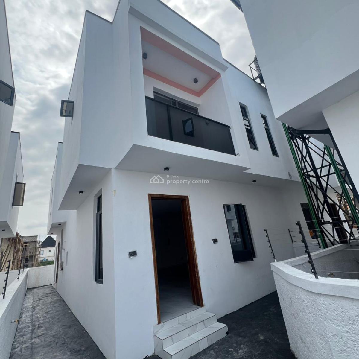 4 Bedroom Duplex with Bq in a Decent and Serene Location, Ikota, Lekki, Lagos, Semi-detached Duplex for Sale