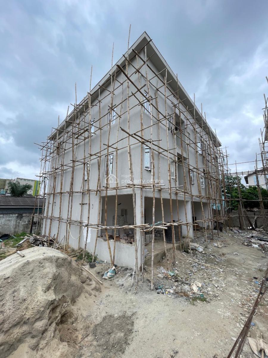 Pristine Newly Built 4 Bedroom Terrace Duplex Plus Bq in a Secured Est, Adeniyi Jones, Ikeja, Lagos, Terraced Duplex for Sale