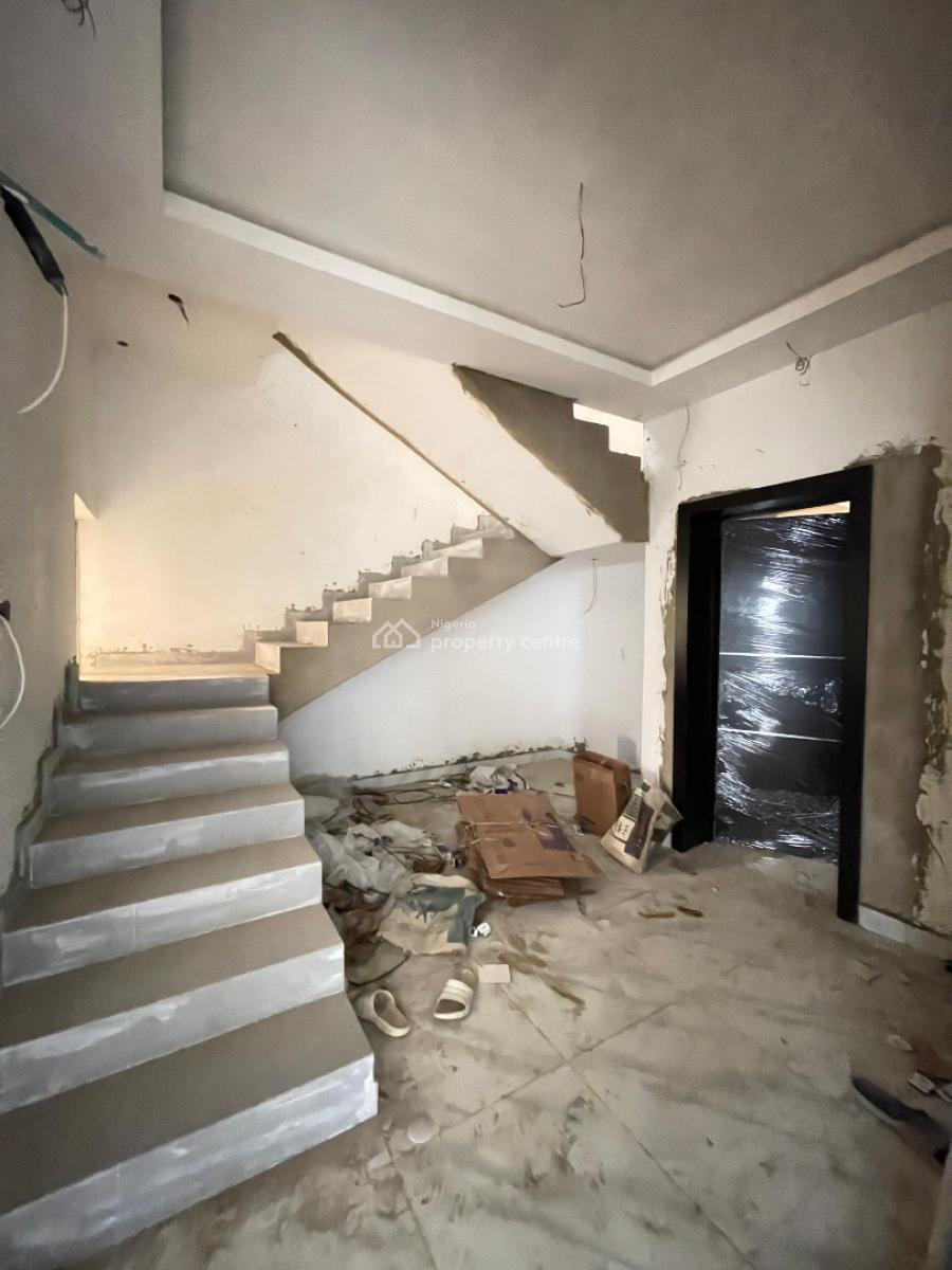 Pristine Newly Built 4 Bedroom Terrace Duplex Plus Bq in a Secured Est, Adeniyi Jones, Ikeja, Lagos, Terraced Duplex for Sale