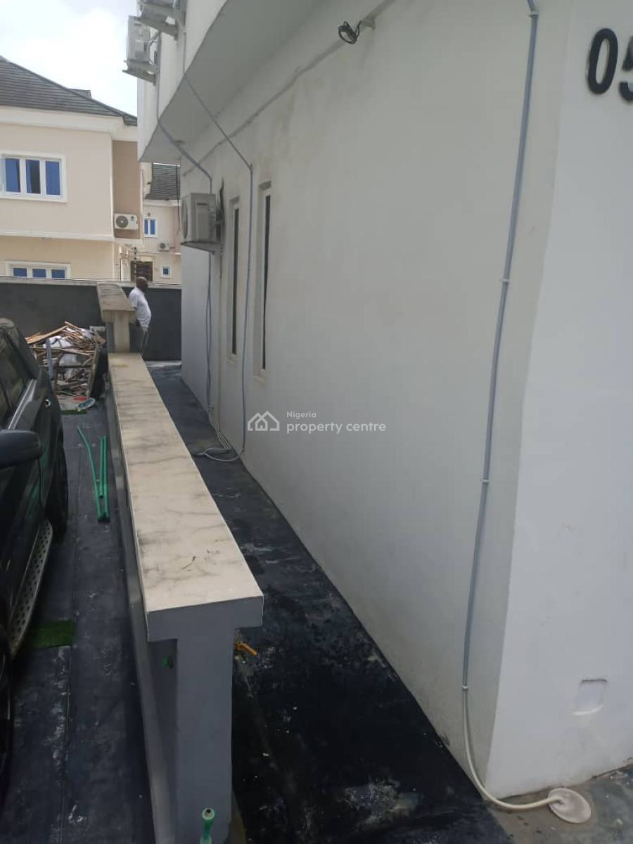 4 Bedroom Terraced Duplex with a Room Bq, Signature Court Estate, Osapa, Lekki, Lagos, Terraced Duplex for Rent
