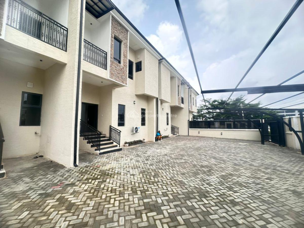 4bedroom Terrace Duplex with Bq 15m X2, Gilmore, Jahi, Abuja, Terraced Duplex for Rent