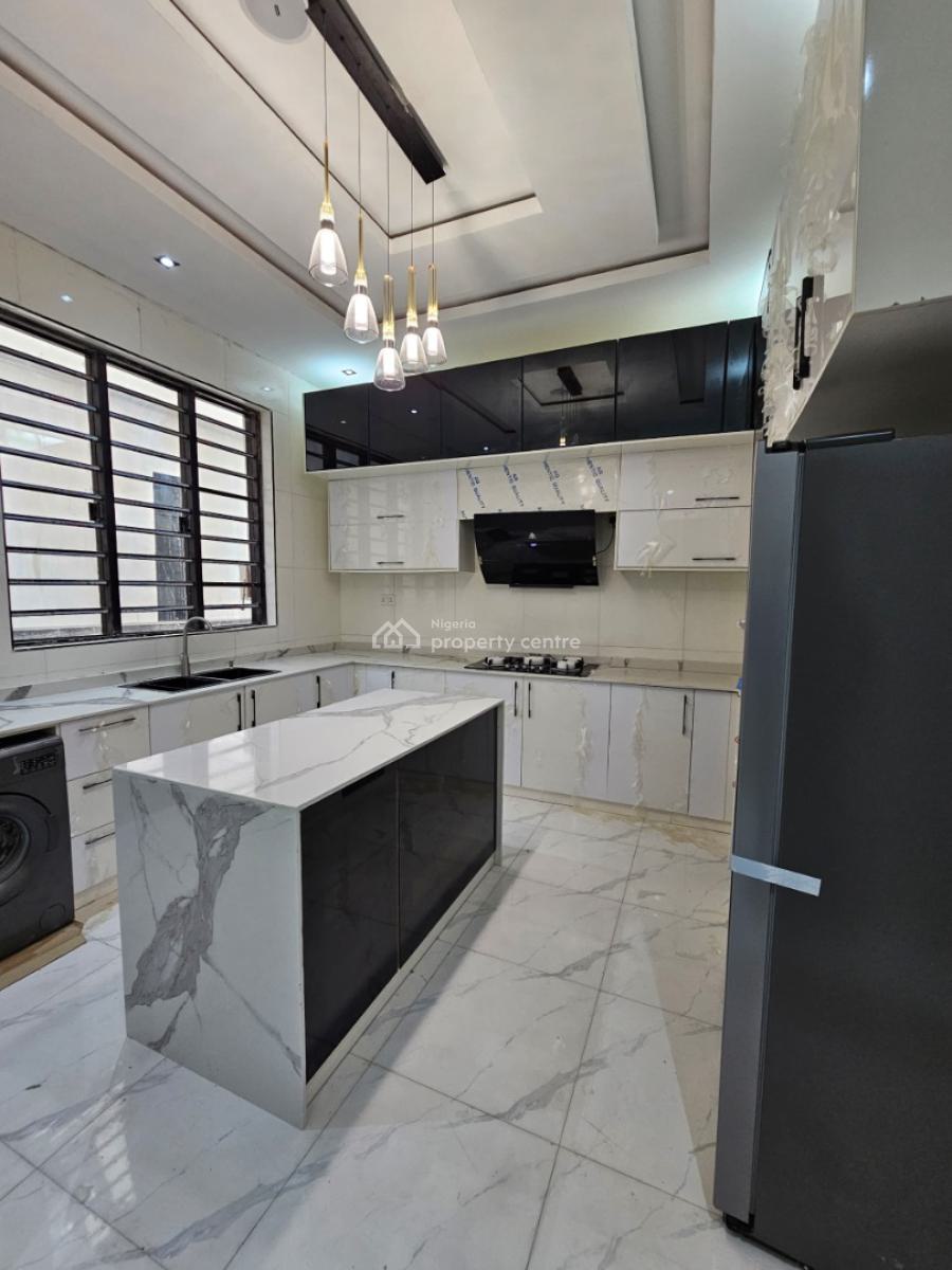 Elegant 5 Bedroom Fully Detached Duplex in a Top Performing Location, Chevron, Lekki, Lagos, Detached Duplex for Sale