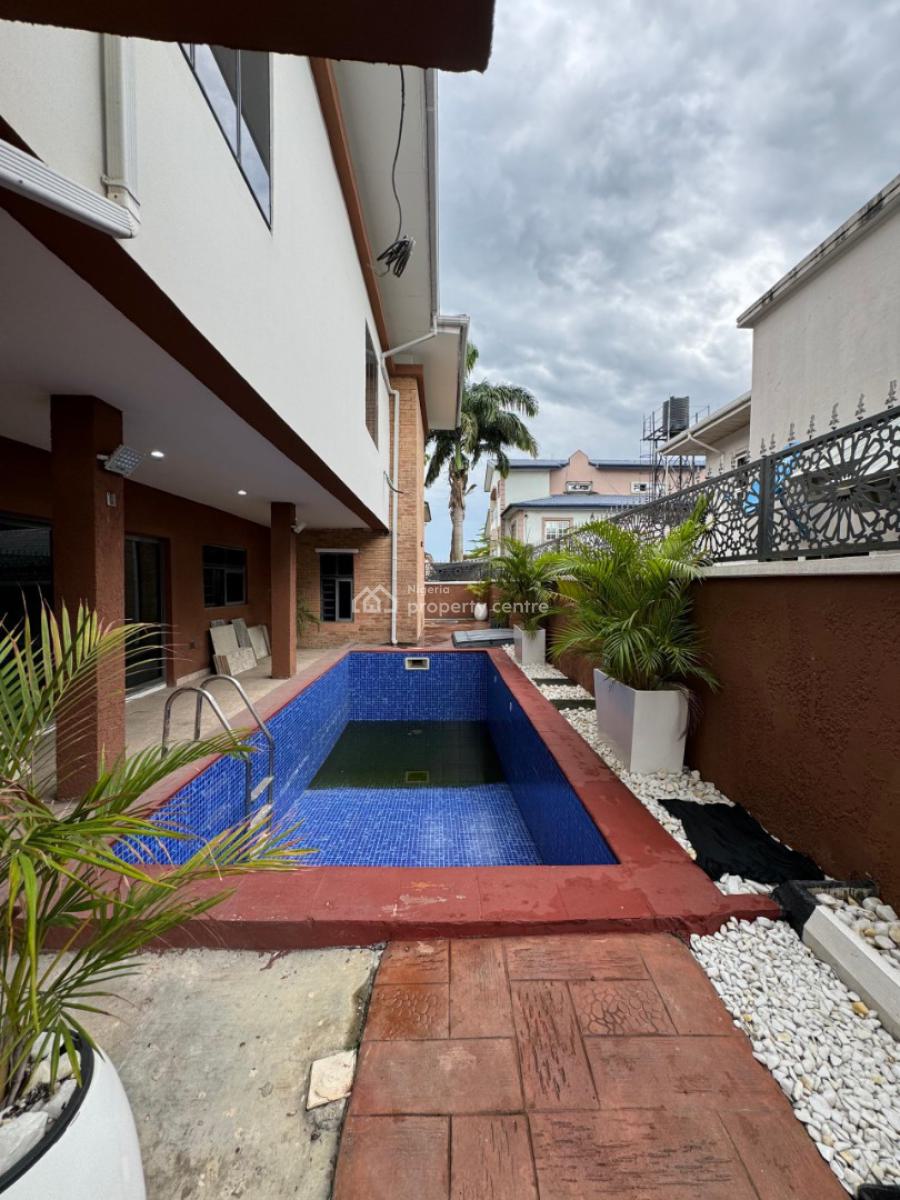 Luxury 5 Bedroom Detached with Bq, Pool in a Security House, Lekki Phase 1, Lekki, Lagos, Detached Duplex for Sale