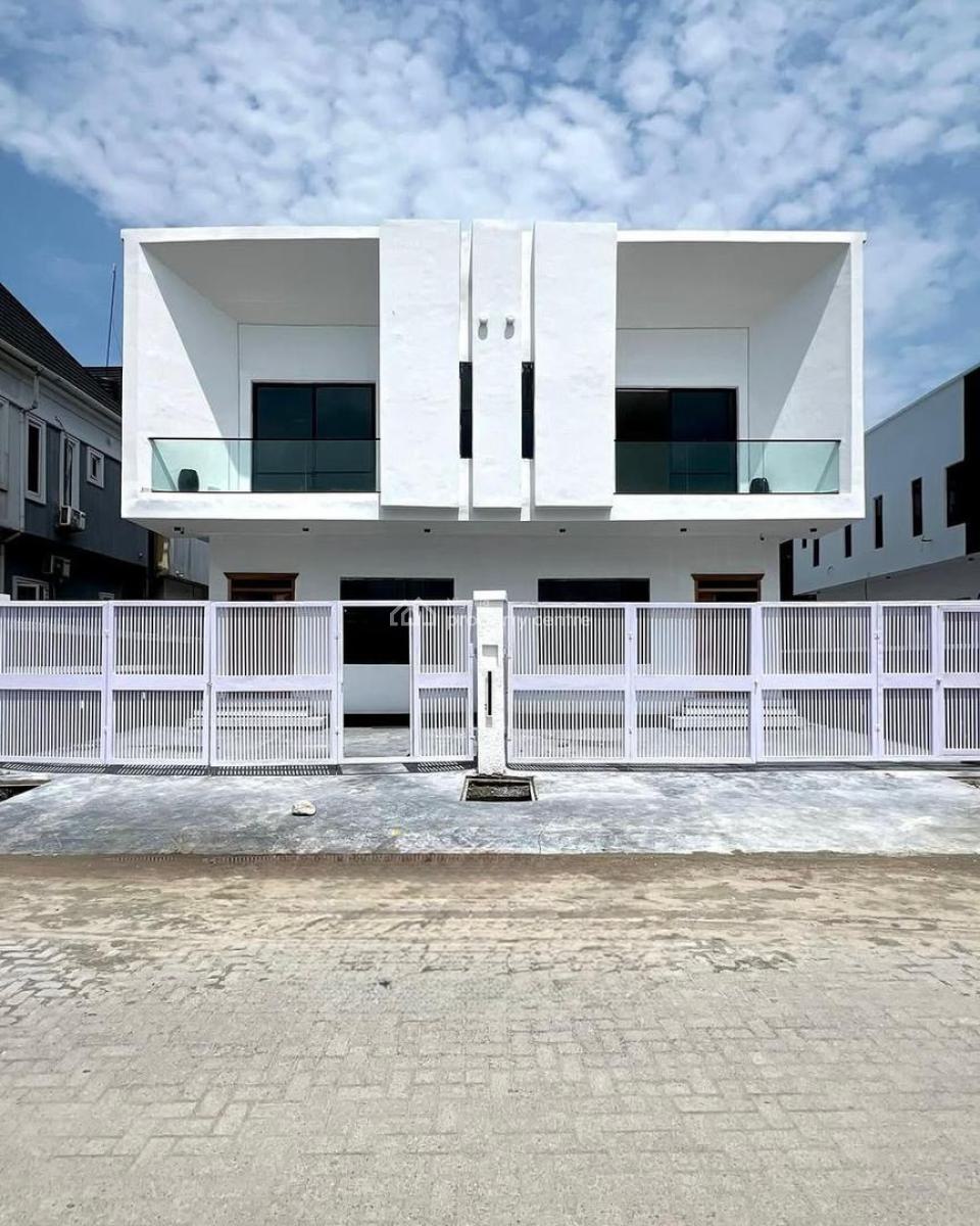 Affordable 4-bedroom Semi Detached Duplex, Orchid Road, Lekki, Lagos, Detached Duplex for Sale