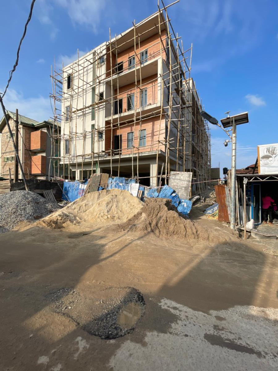 Newly Built 3 Bedroom Apartments with Smart Development, Suitable for Shortlet and Rental Income Investment, Yaba, Lagos, Block of Flats for Sale