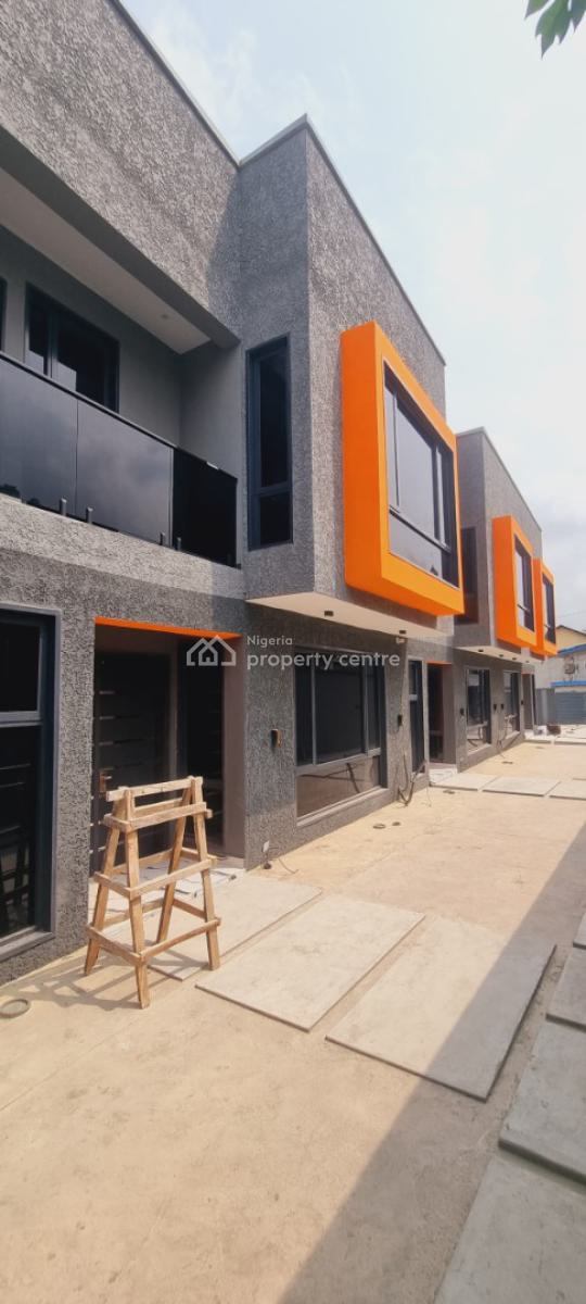 Exquisitely Built 4 Bedroom Terrace Duplex Smart Home with External Bq, Anthony, Kosofe, Lagos, Terraced Duplex for Sale