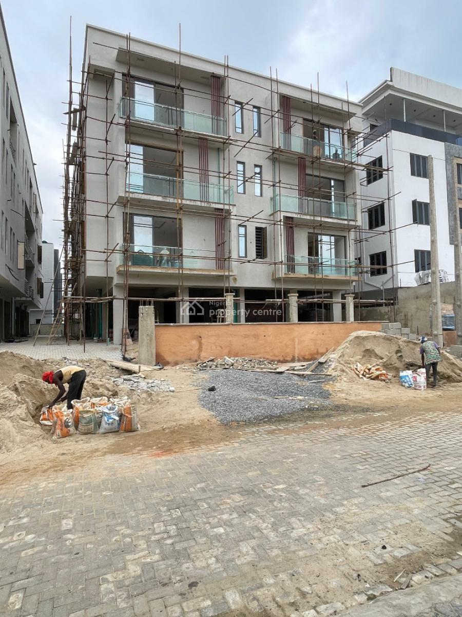 Newly Built and Luxurious 3 Bedroom Apartment in an Estate, Lekki Phase 1, Lekki, Lagos, Flat / Apartment for Sale