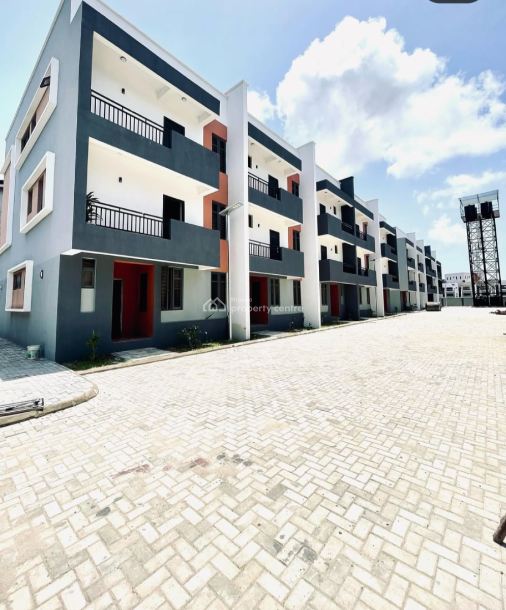 Luxury 4 Bedroom Terrace Duplex with Bq, By Gbem Apartment, Ikate Elegushi, Lekki, Lagos, Terraced Duplex for Sale