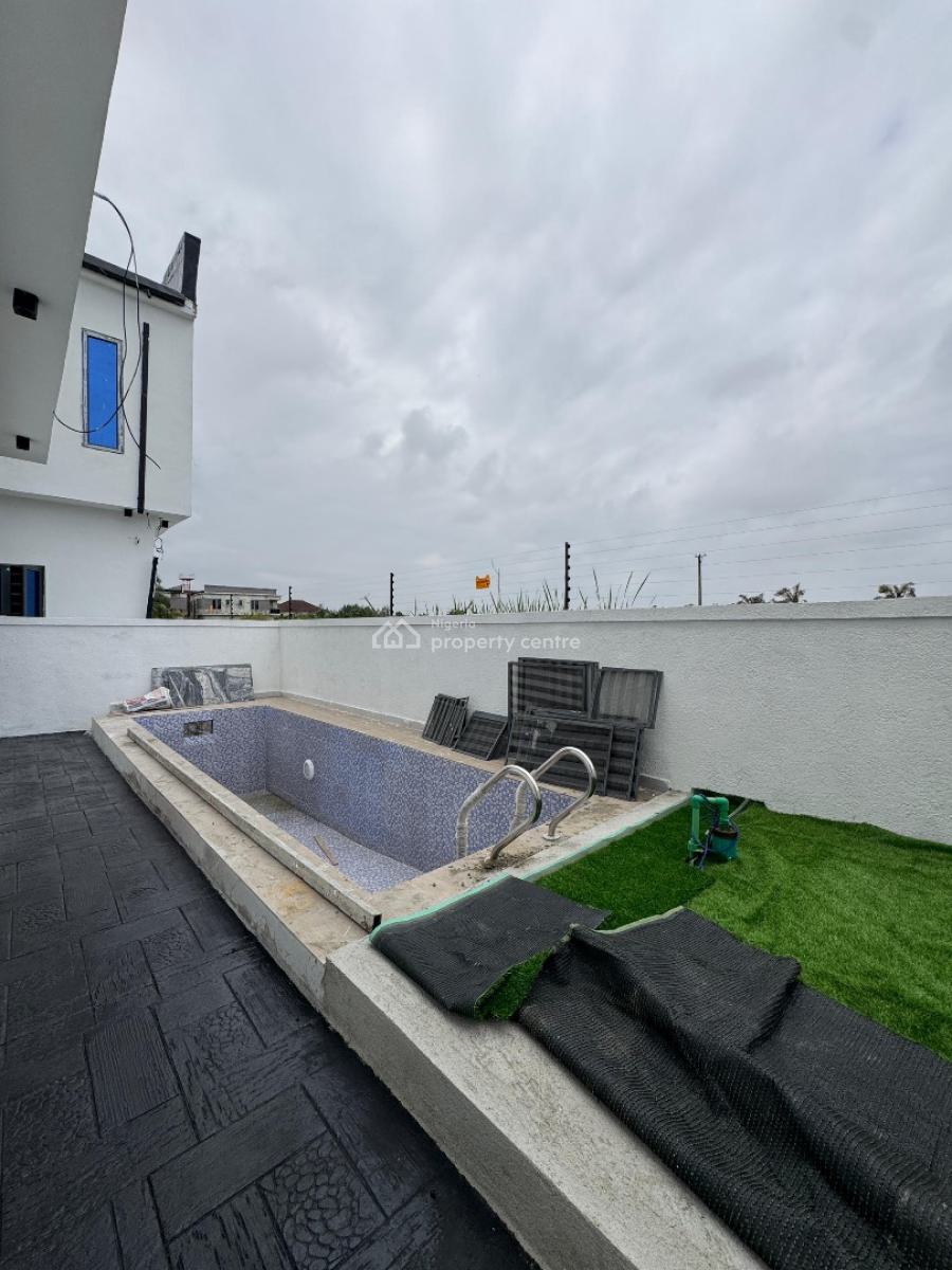 Unique 5 Bedroom Detached Duplex with Bq  and a Pool, Ilaje, Ajah, Lagos, Detached Duplex for Sale
