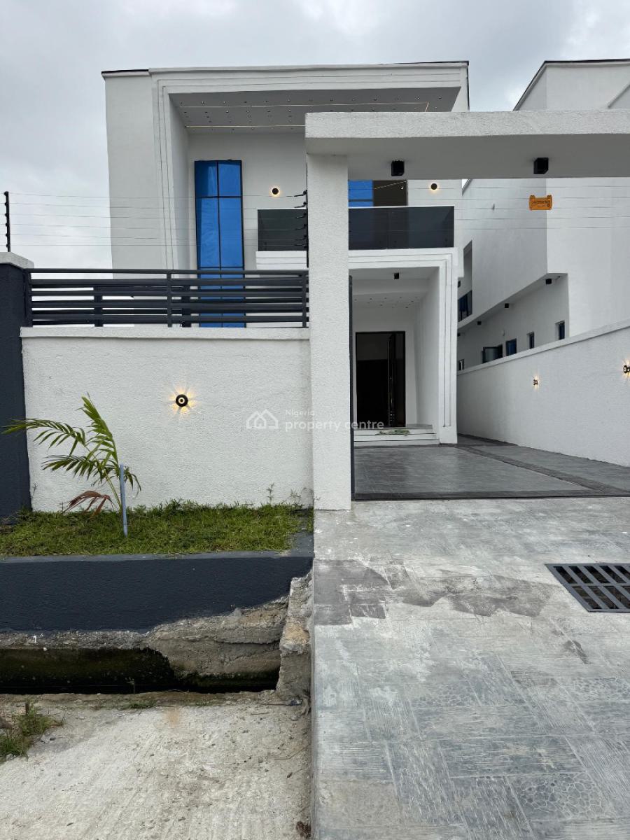 Unique 5 Bedroom Detached Duplex with Bq  and a Pool, Ilaje, Ajah, Lagos, Detached Duplex for Sale