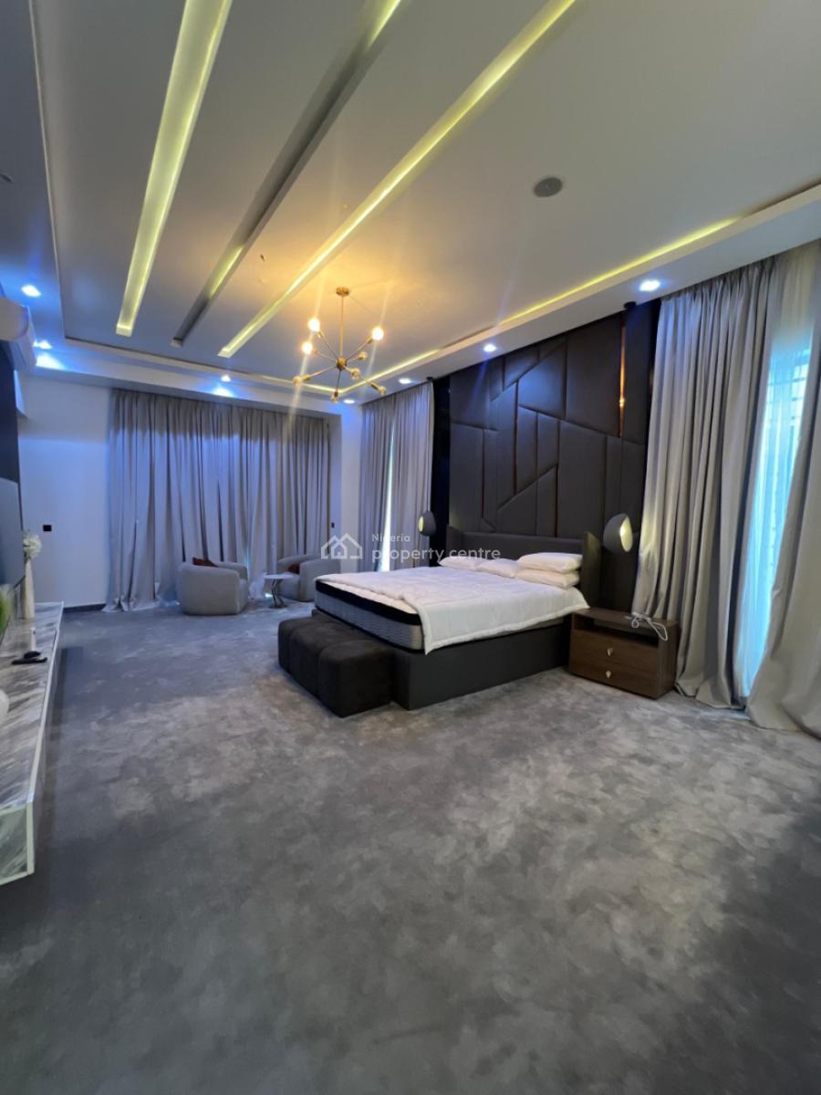 Smart Fully Furnished 5 Bedrooms Detached Duplex with Bq, Ikota, Lekki, Lagos, Detached Duplex for Rent