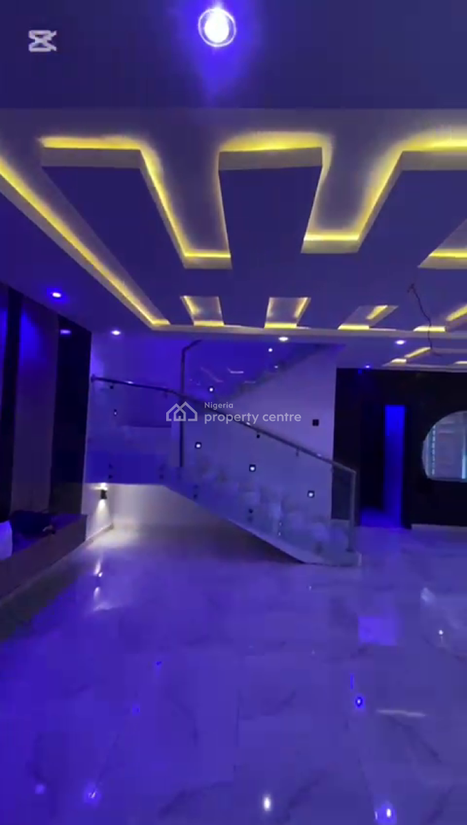 Luxury 5 Bedroom +mini Flat Boys Quarter, Yussuf Estate, Alagbado, Ifako-ijaiye, Lagos, Terraced Duplex for Sale