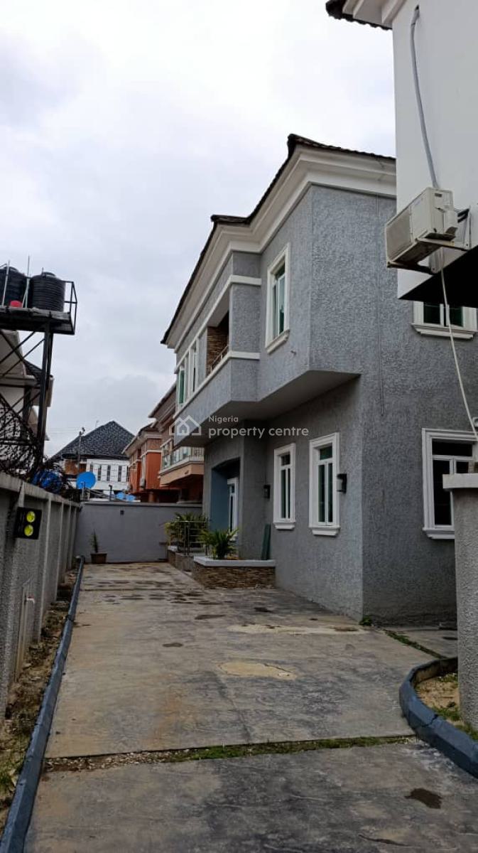 5 Bedrooms Fully Detached House with Bq, Chevy View Estate , Chevron Drive, Lekki, Lagos, Detached Duplex for Rent