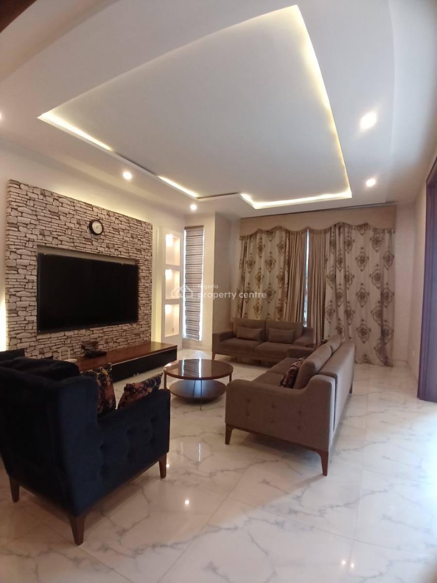Well Built 4 Bedroom Terrace Duplex with a Room Bq, Guzape Abuja Diplomatic Zone, Guzape District, Abuja, Terraced Duplex for Sale