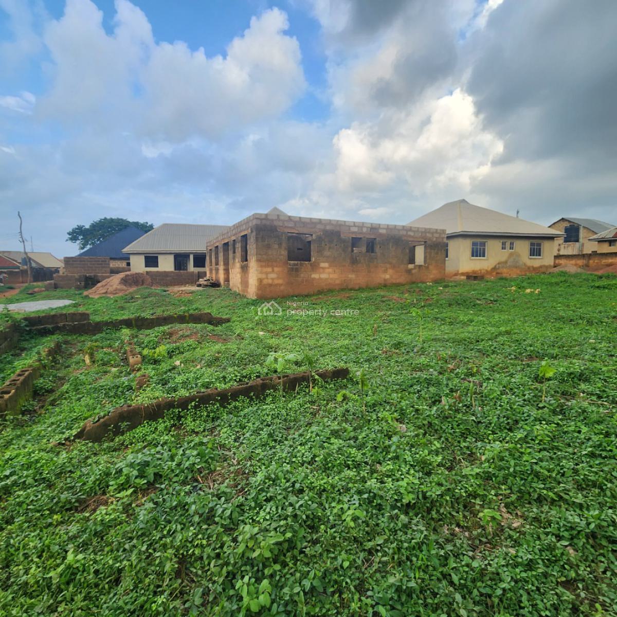 Uncompleted Standard 3 Bedroom Flat at Olorisha Oko, Olorisha Oko, Moniya Ibadan, Moniya, Ibadan, Oyo, Detached Bungalow for Sale