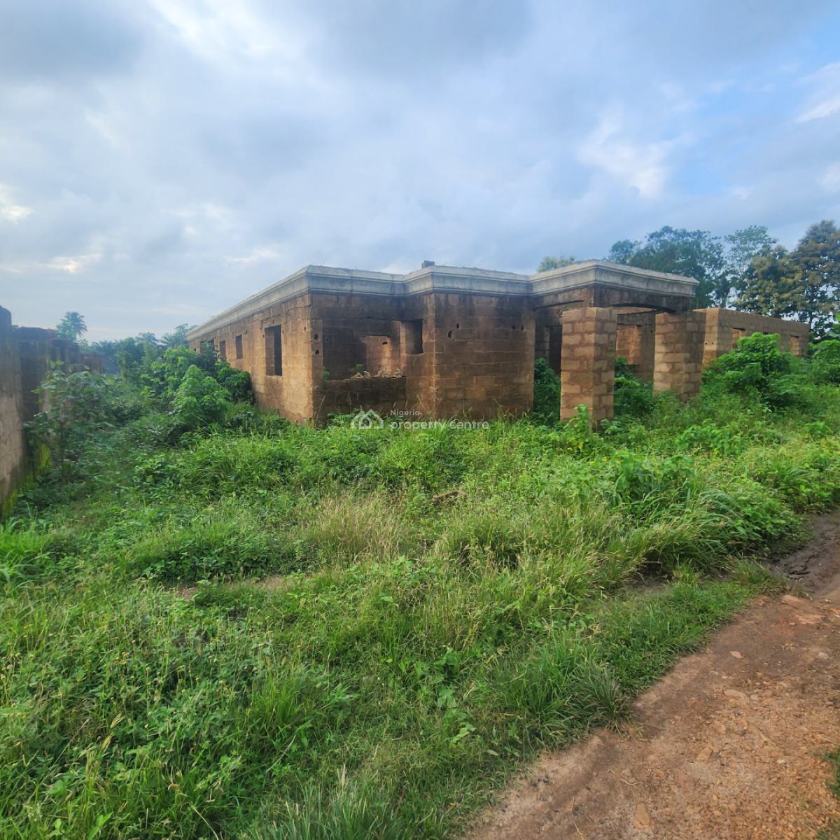 Uncompleted Standard 4 Bedroom Flat, Olorisha Oko, Moniya, Ibadan, Oyo, Detached Bungalow for Sale