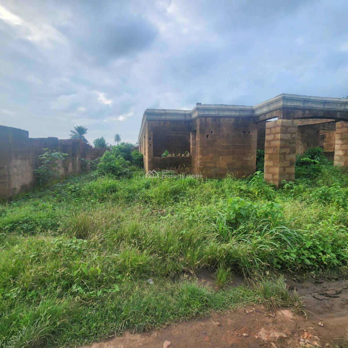Uncompleted Standard 4 Bedroom Flat, Olorisha Oko, Moniya, Ibadan, Oyo, Detached Bungalow for Sale