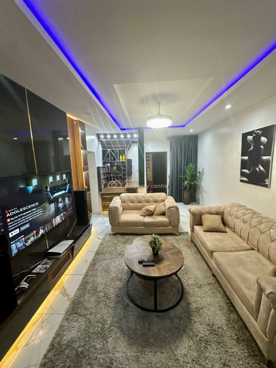 Fully Furnished 2-bedroom Apartment in a Calm and Secured Estate, Osapa, Lekki, Lagos, Flat / Apartment for Rent