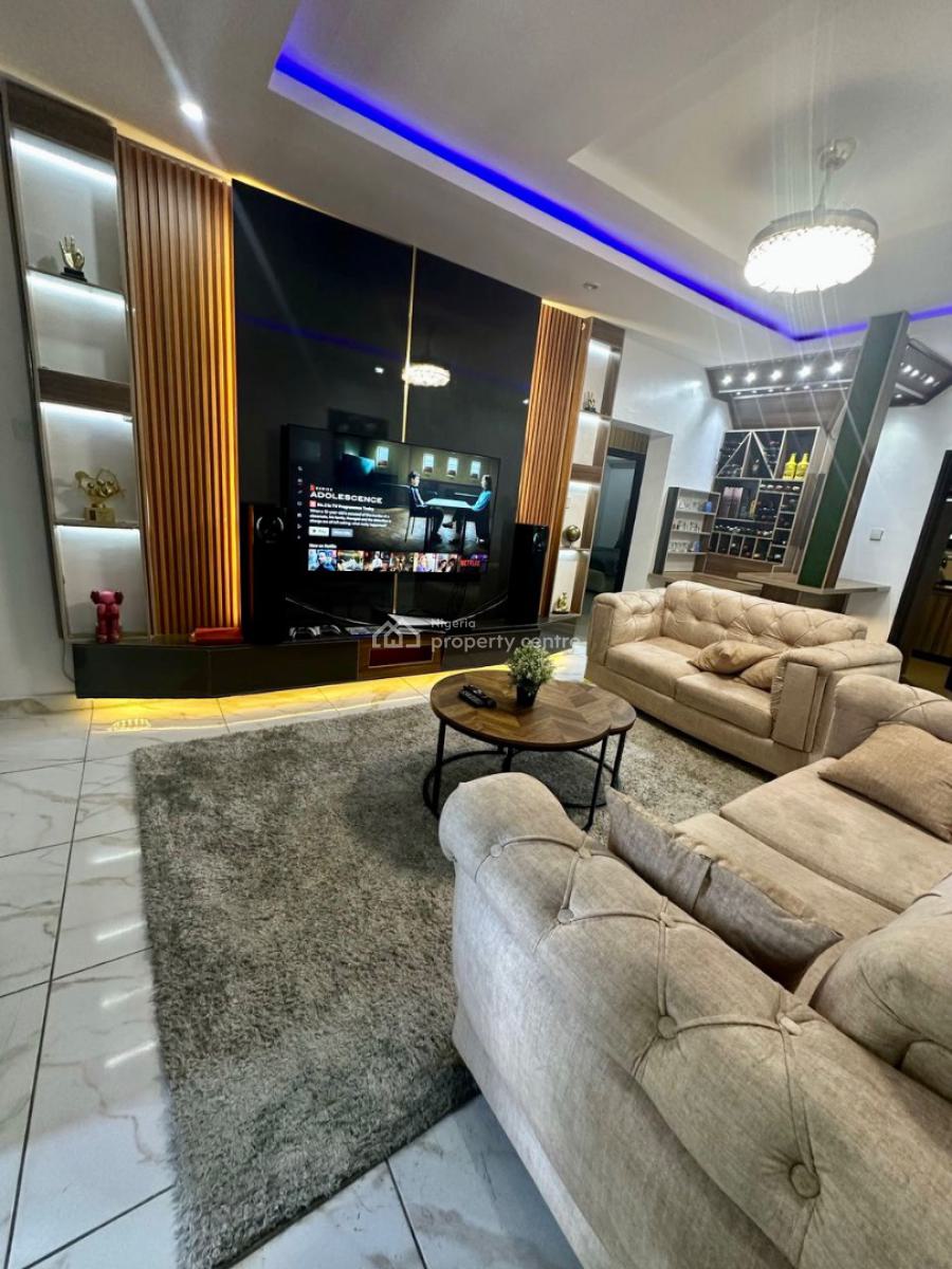 Fully Furnished 2-bedroom Apartment in a Calm and Secured Estate, Osapa, Lekki, Lagos, Flat / Apartment for Rent