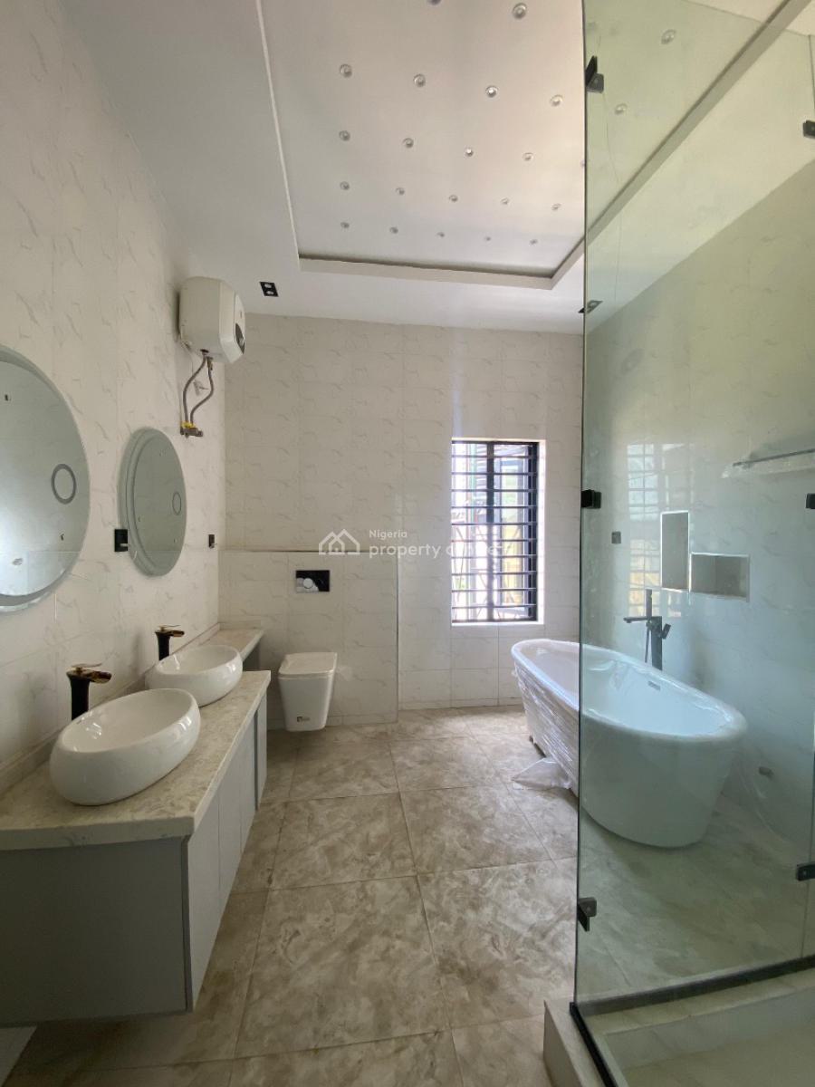 Beautiful 5 Bedroom Fully Detached Duplex with a Pool and Bq, Ikota, Lekki, Lagos, House for Sale