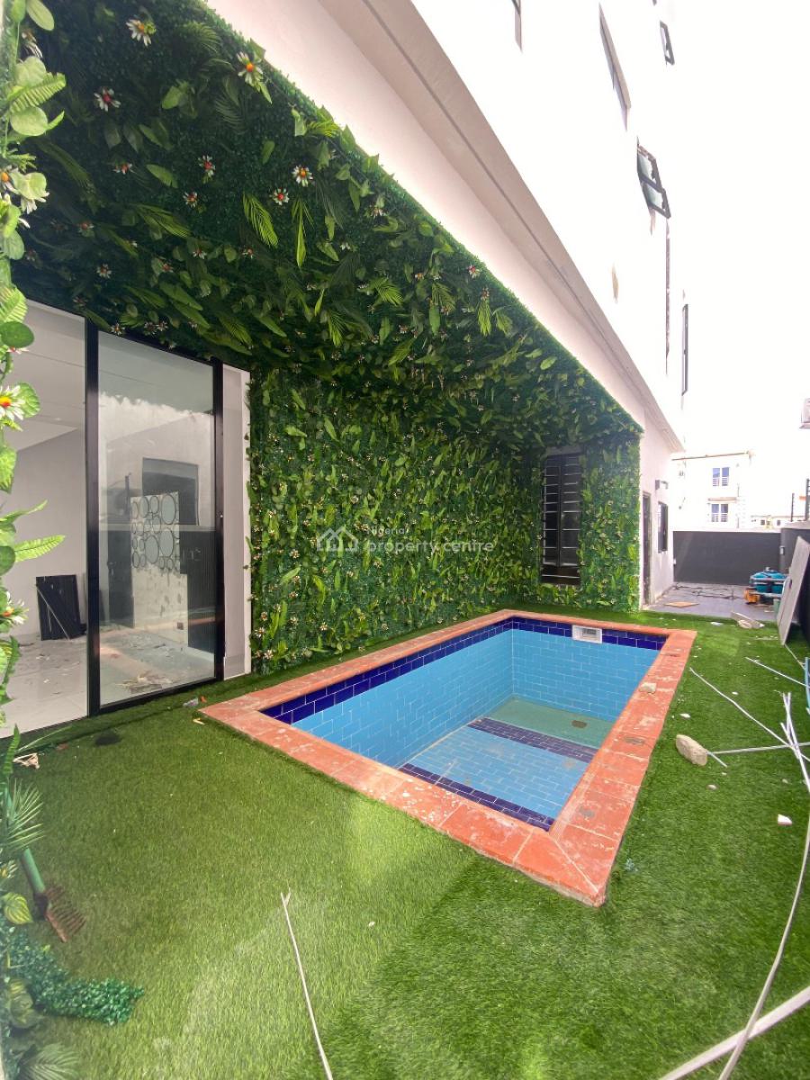 Aesthetically Pleasing 5 Bedroom Fully Detached Duplex with a Bq,pool, Ikota, Lekki, Lagos, House for Sale