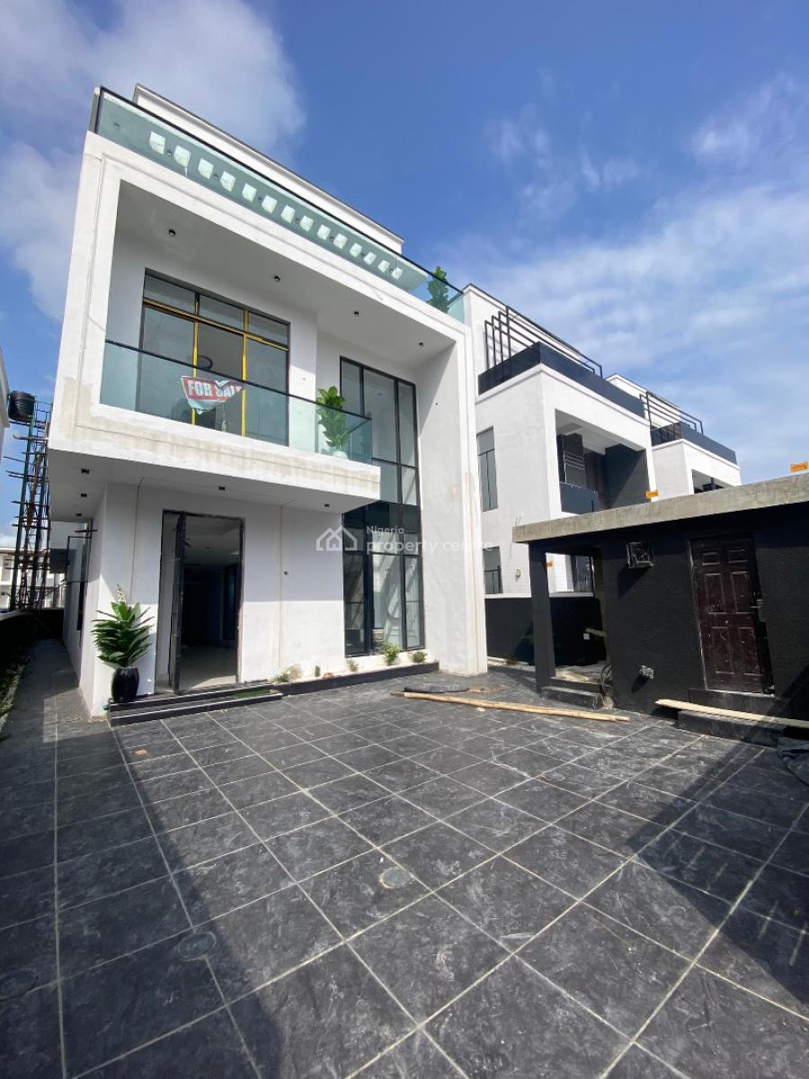Aesthetically Pleasing 5 Bedroom Fully Detached Duplex with a Bq,pool, Ikota, Lekki, Lagos, House for Sale
