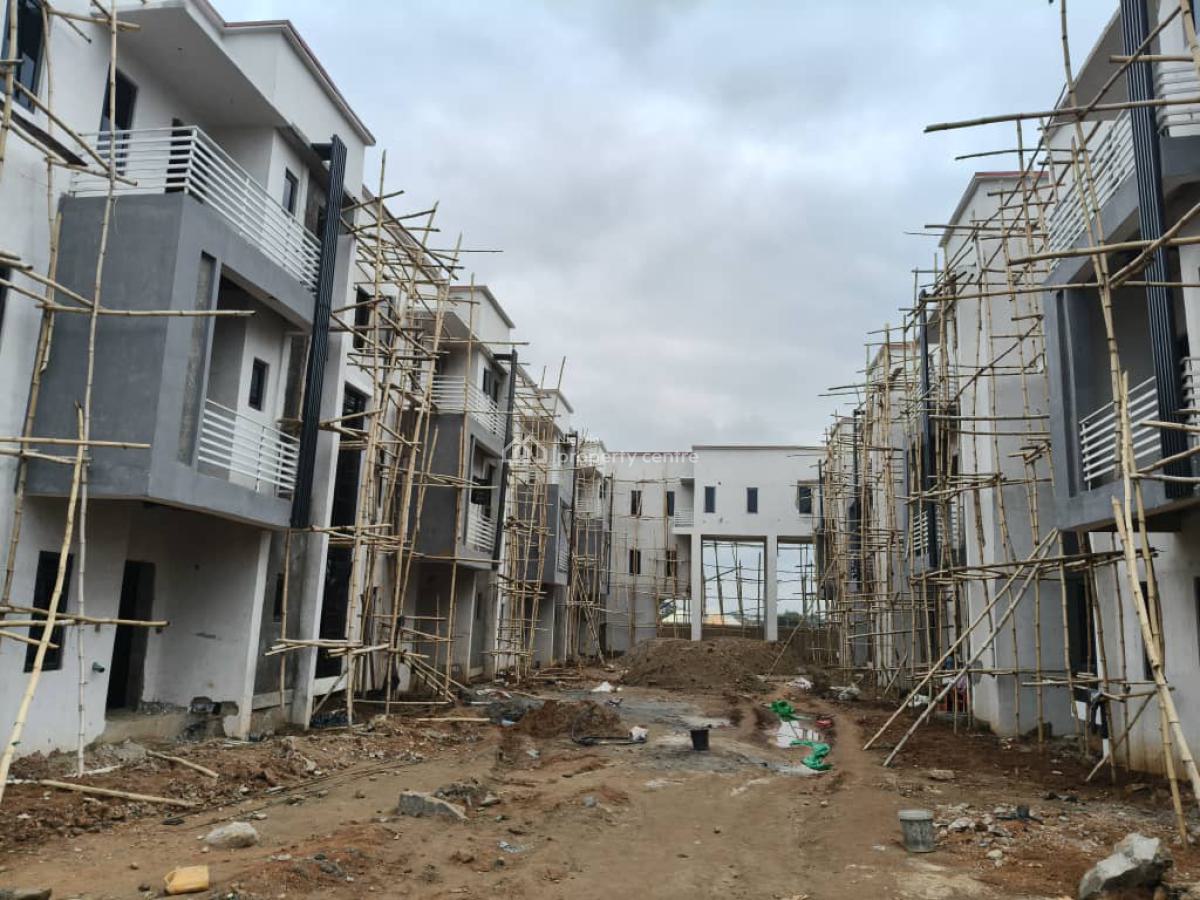 Luxurious 4-bedroom Detached Duplex with 1-room Bq, Opposite Apo Legislative Quarters, Durumi, Abuja, Terraced Duplex for Sale