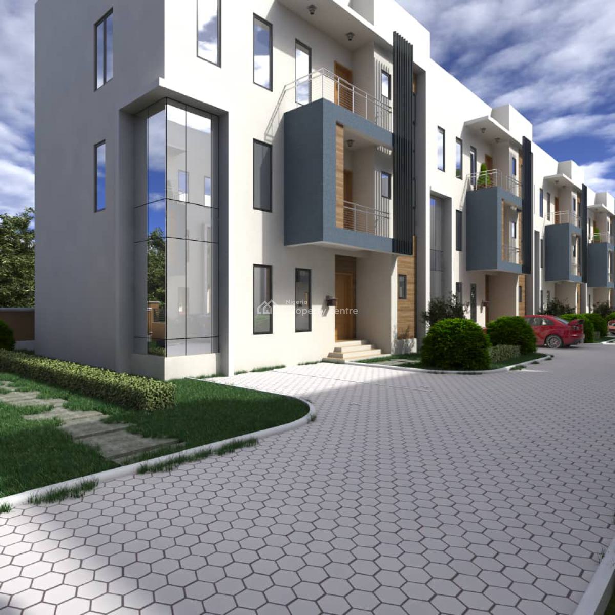 Luxurious 4-bedroom Detached Duplex with 1-room Bq, Opposite Apo Legislative Quarters, Durumi, Abuja, Terraced Duplex for Sale