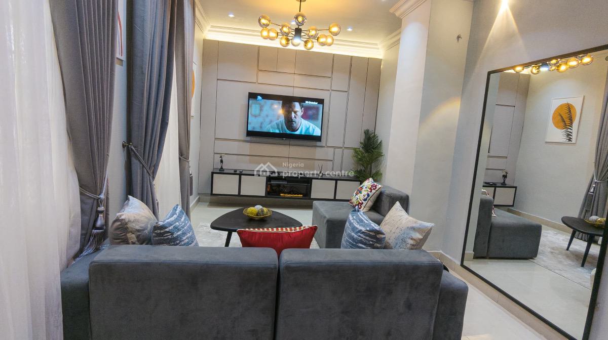 Luxury New 1 Bed with Ps5 , Board/dart Games and Two Balconies.🥰, Lekki Phase 1, Lekki, Lagos, Flat / Apartment Short Let