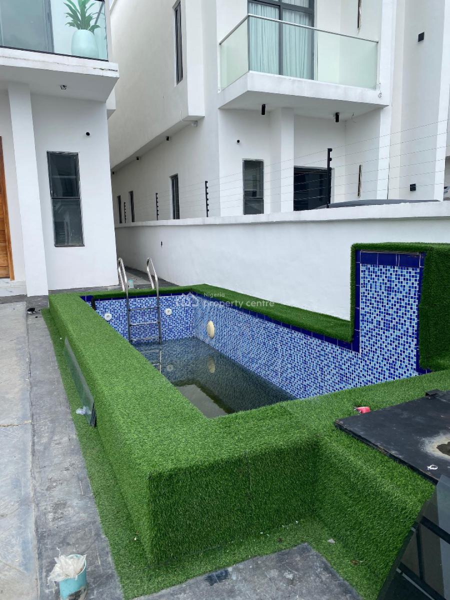Excellent 4 Bedroom Fully Detached Duplex with a Pool and Bq, Orchid, Lekki, Lagos, Detached Duplex for Sale