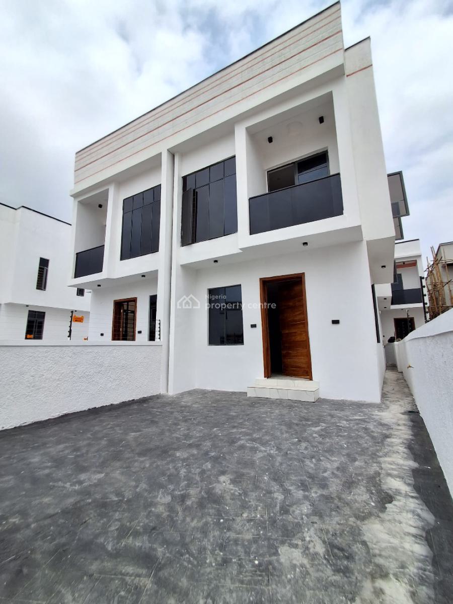 Beautiful 4 Bedroom Semi Detached in a Serene Environment, Ikota, Lekki, Lagos, Semi-detached Duplex for Sale