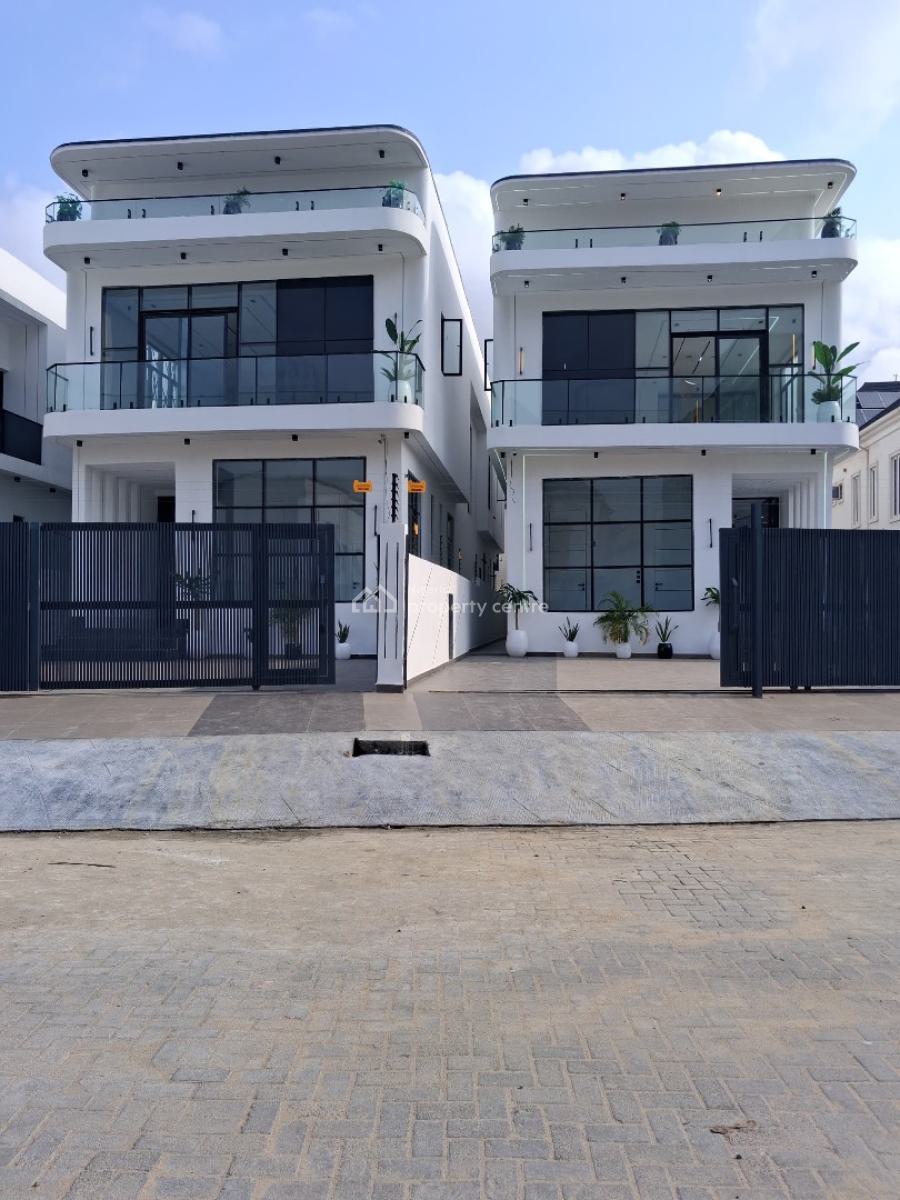 Luxurious 5 Bedroom Detached Duplex in a Beautiful Neighborhood, Chevron Toll Gate, Lekki, Lagos, Detached Duplex for Sale