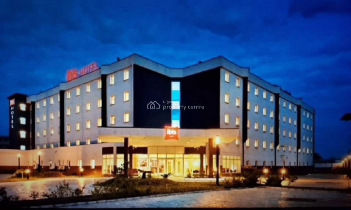 a Functional Hotel of 188 Rooms with Quality Fittings, Along Airport Road , Ajao Estate, Ikeja, Lagos, Hotel / Guest House for Sale