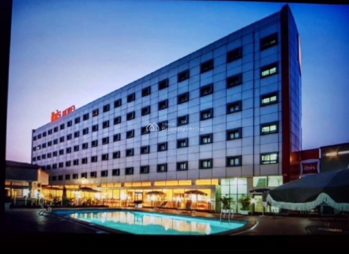 a Functional Hotel of 188 Rooms with Quality Fittings, Along Airport Road , Ajao Estate, Ikeja, Lagos, Hotel / Guest House for Sale