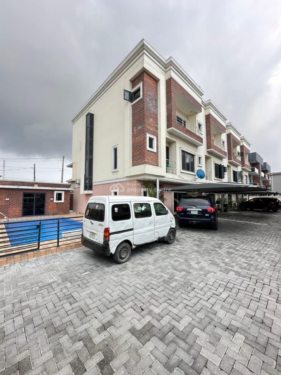 Furnished 4 Bedroom Terraced Duplex with Communal Pool and Gym, Lekki Phase 1, Lekki, Lagos, Terraced Duplex for Sale